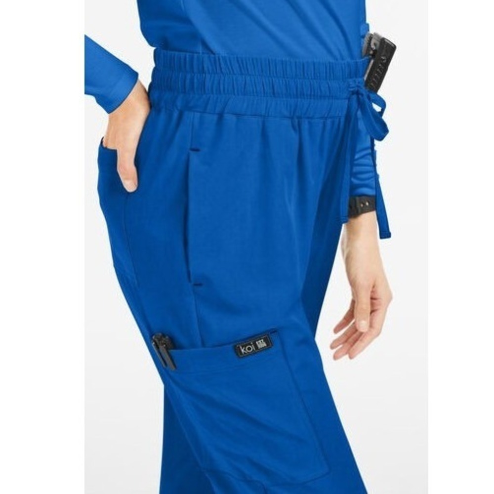 KOI Basics Scrub Pants‎ Blue Size XL